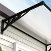 Image 4: All-Weather Plastic Sloped Canopy
