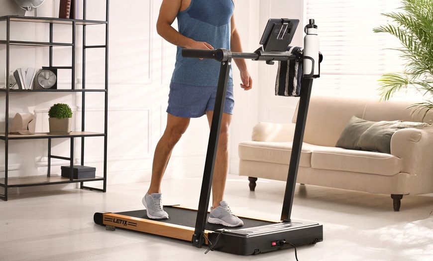 Image 4: Letix 2-in-1-Laufband „FoldPro“