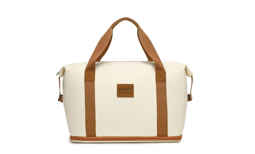 Image 13: Kono 6-Piece PP Hardshell TSA Lock Suitcase Set
