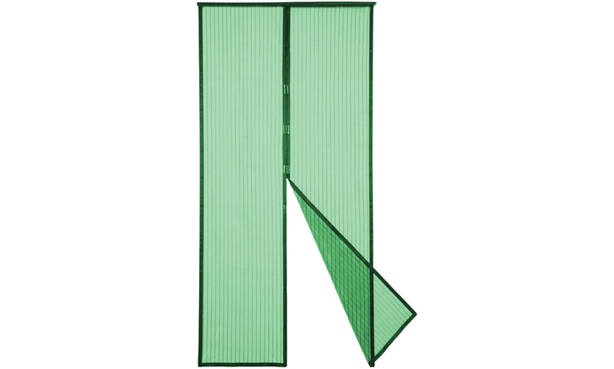 Image 8: Cortina mosquitera con cierre magnético