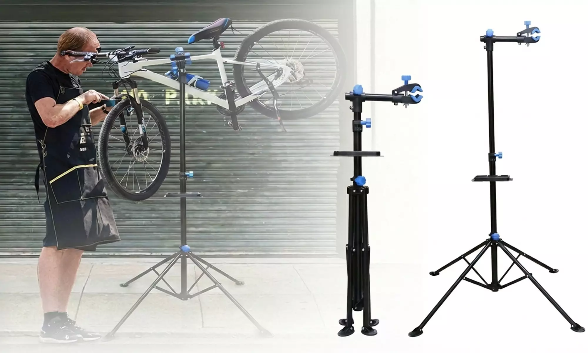 Supporto per riparazione bici Shelter