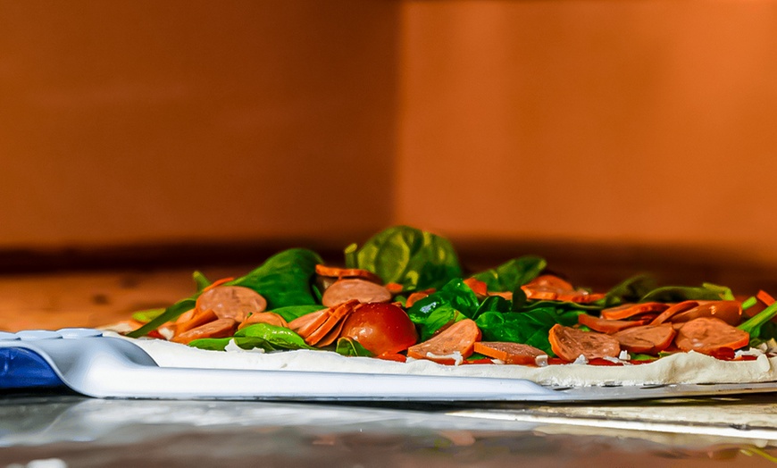 Image 6: Starter, Any Gourmet Pizza & Soft Drink or Glass of Wine for 1, 2 or 4
