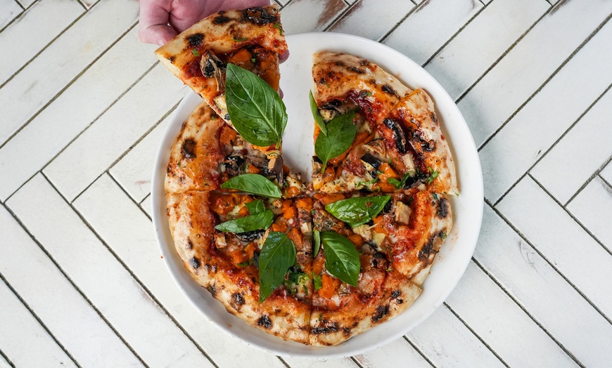 Image 11: Satisfy Your Cravings: Choice of Any Two / Four Pizzas and Drinks