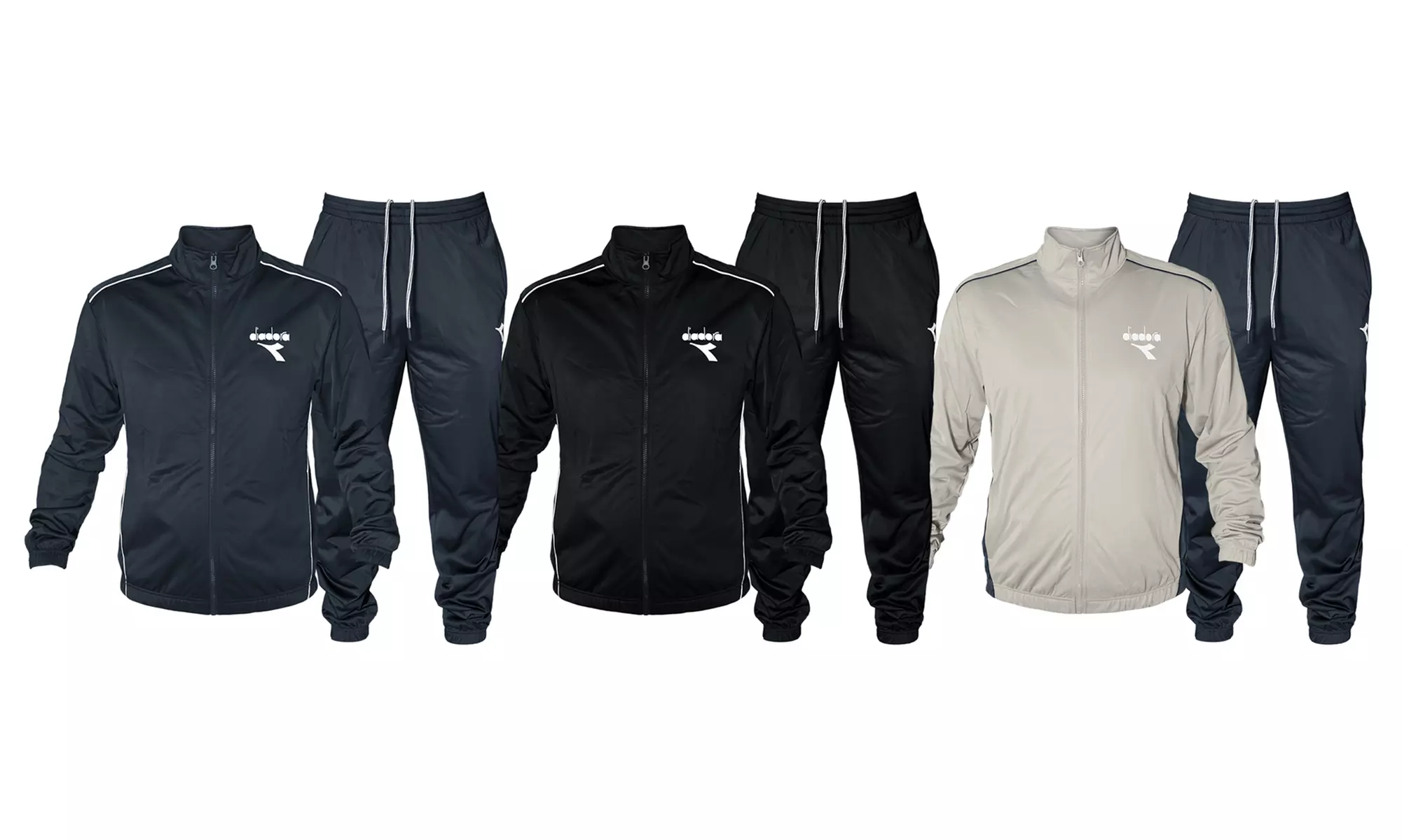 Tuta uomo Diadora in poliestere acetato