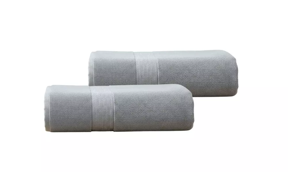 Coppia di asciugamani e telo bagno in spugna 100% cotone di Pompea