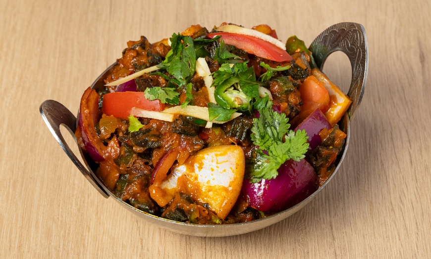 Image 3:  3-Course Indian Lunch experience with Soft Drink Each for Up to Six 