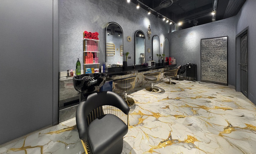 Image 4: Haircut, Roots Touch Up, Wash, Blow Dry, & More - Valid For Women 