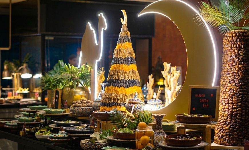 Image 2: Flavor-Filled Iftar Buffet with Global Cuisine & Refreshing Beverages