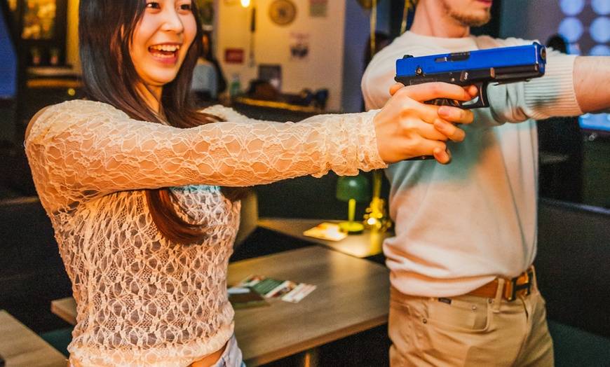 Image 12: Shooting Simulator Thrill with Drinks for 2 or 4 Guests