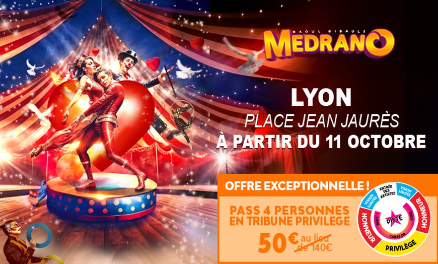Image 1: Places pour "L'Amour du Cirque" du Grand Cirque Medrano à Lyon