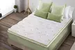 Surmatelas "Bambou Soft" à mémoire de forme avec fibres de bambou, 100 % jersey doux, Sampur - Second Medium