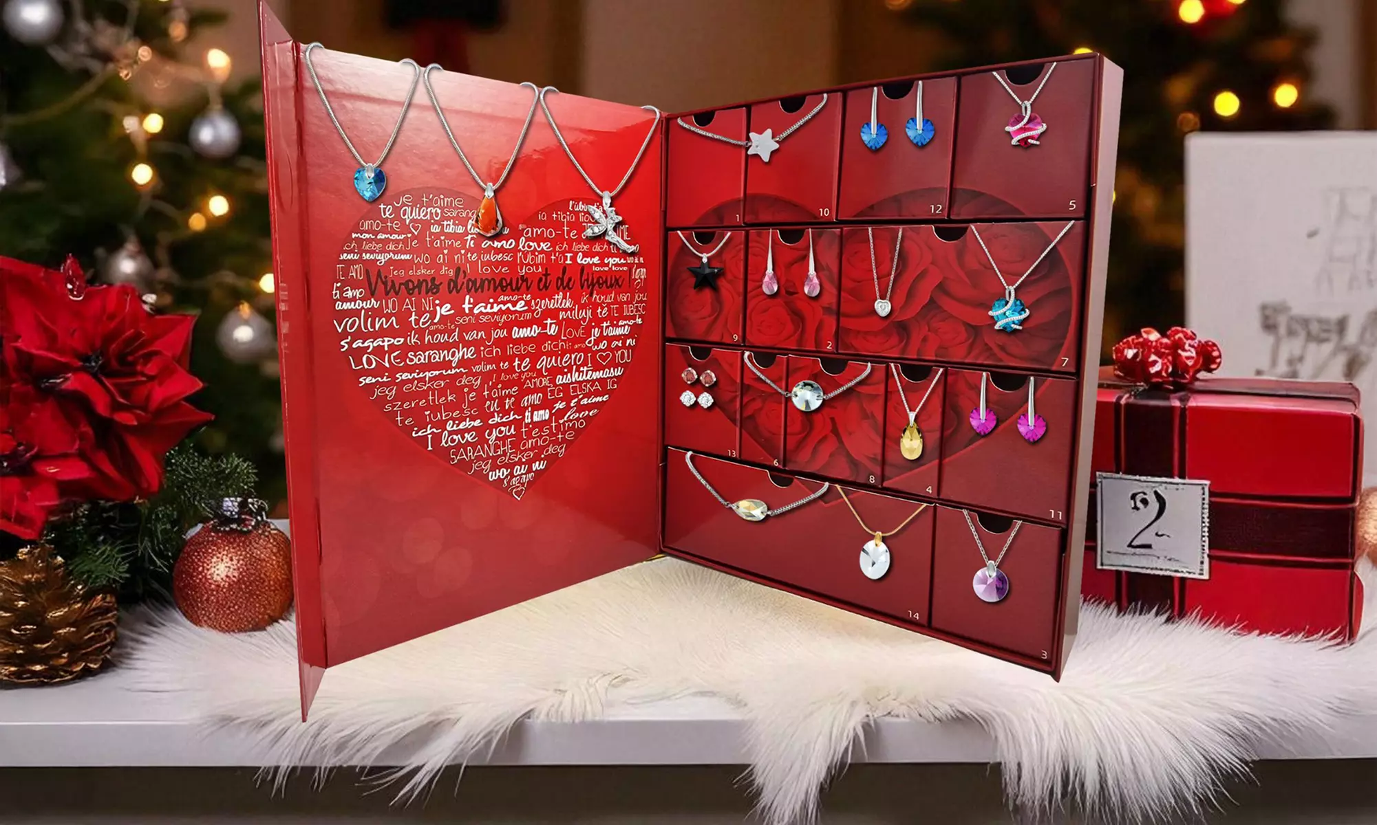 SC Crystal adventskalenders So Charm met Swarovski®-kristallen