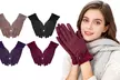 Itbelongs2u Women's Winter Gloves Fleece Lined with Touchscreen Tips - Second Medium