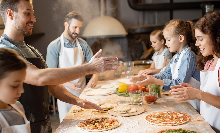 Image 2: Make Your Own Pizza Experience – Perfect for Families & Couples