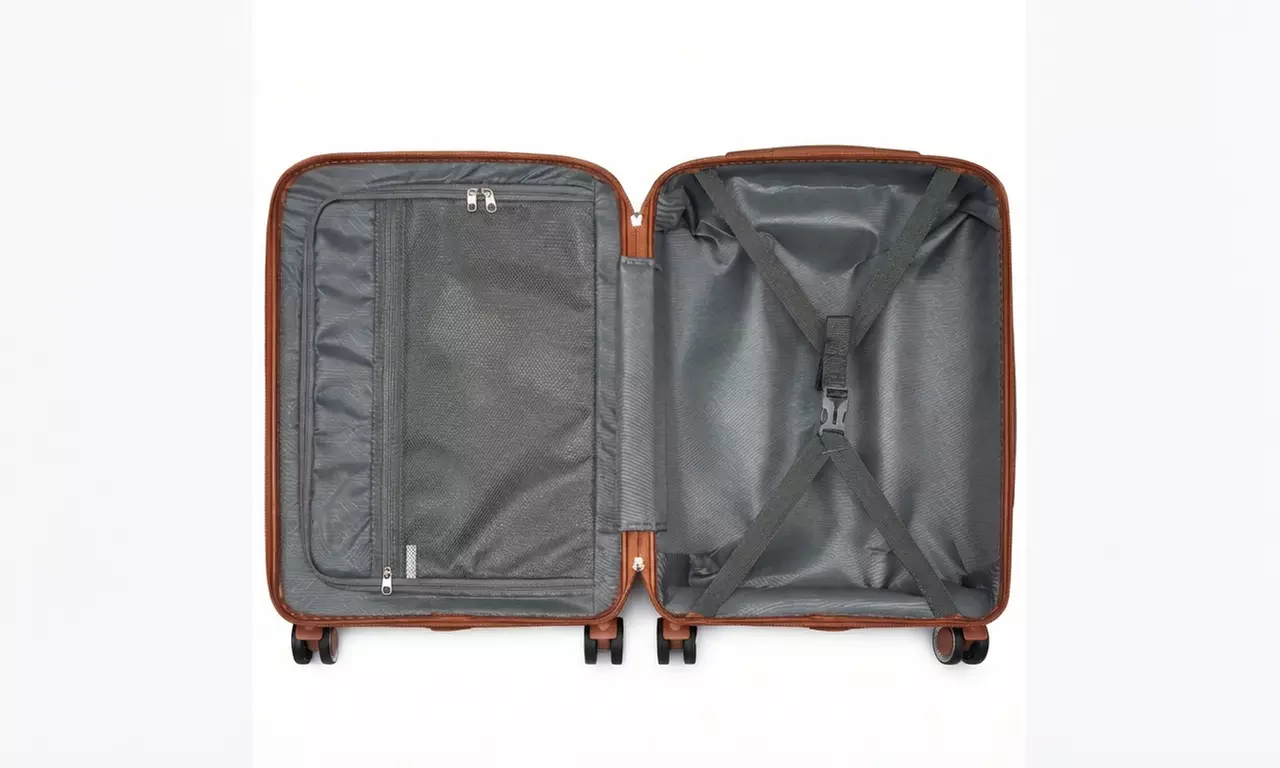 1x oder 3x Kono Reisekoffer im klassischen Stil
