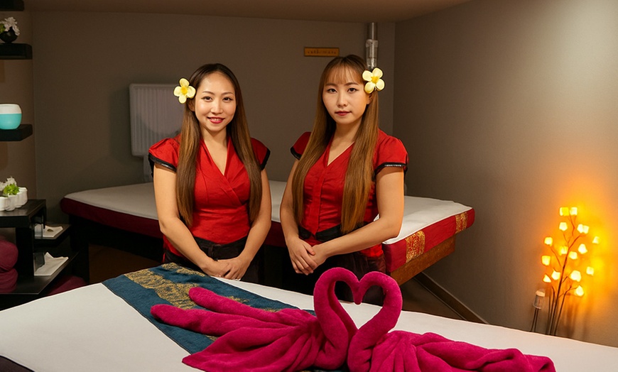 Image 3: Moments de détente en solo ou en duo avec un massage bien-être