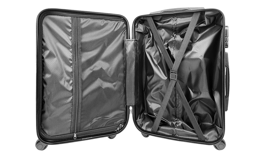 Image 26: Trolley Bagaglio a mano ultra leggero in ABS