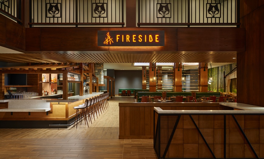 Image 4: Fire-Cooked Summer Dinner For 2 or 4 at Fireside Great Wolf Lodge