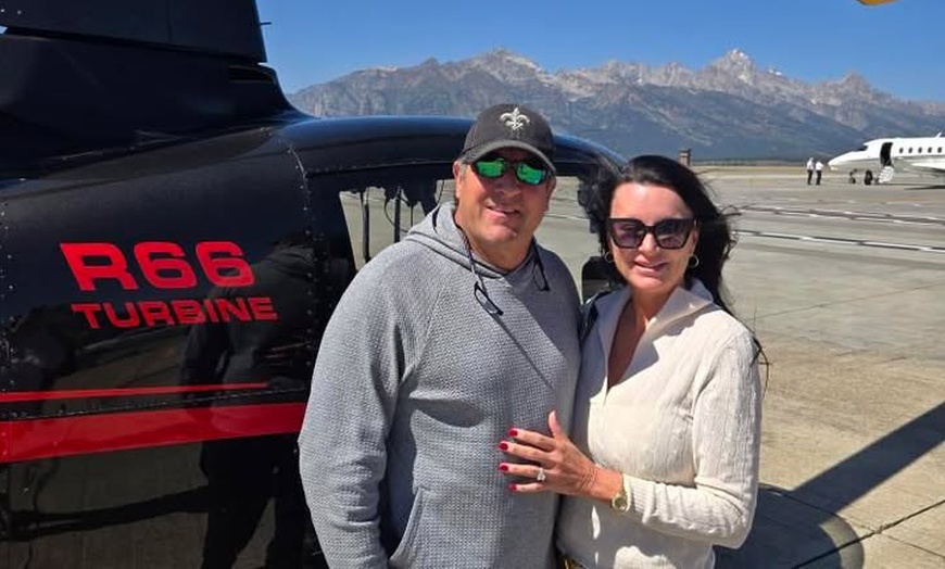Image 9: Teton Mountain View with Private Helicopter Tour for Families