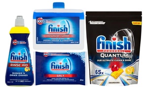 Four-Piece Finish Dishwasher Cleaners Bundle