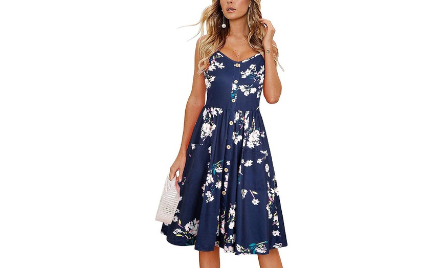 Image 15: Women's Floral Printed Dress