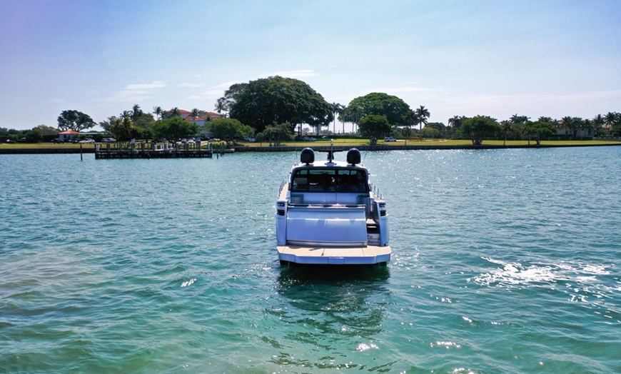 Image 16: 2 Hours Private Yacht 70 ft Pershing Up to 13 + 1 or 2 Jet Ski & More