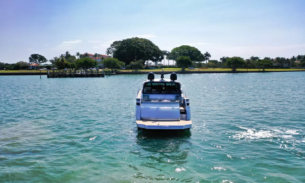 2 Hours Private Yacht 70 ft Pershing Up to 13 + 1 or 2 Jet Ski & More