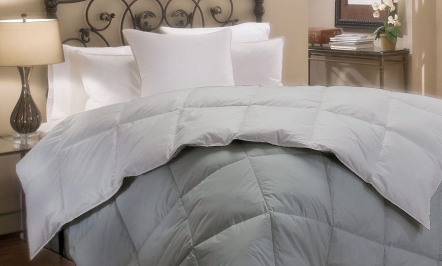 Image 1: Dubbelzijdige wintersprei