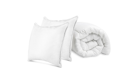 Couette en microfibre Swiss Night avec oreiller