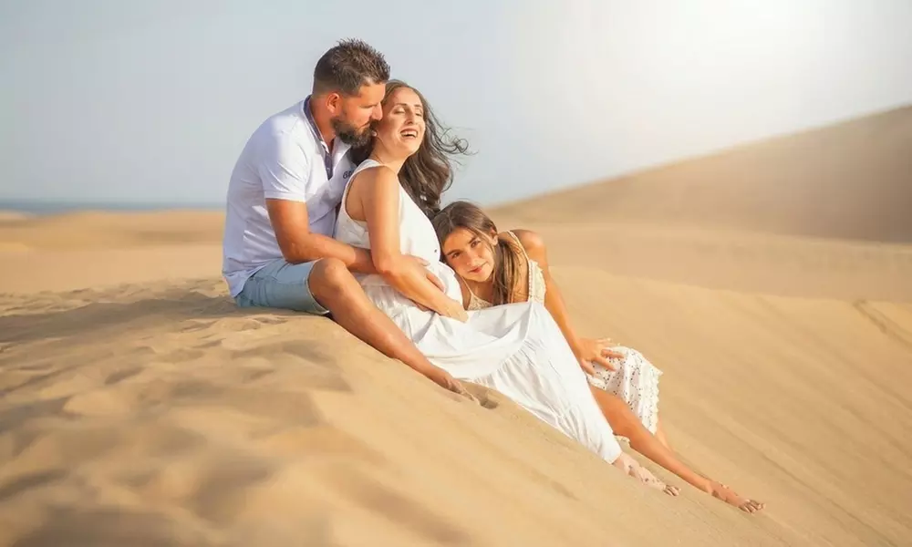 Sesión fotográfica Dulce espera con fotos editadas en alta resolución