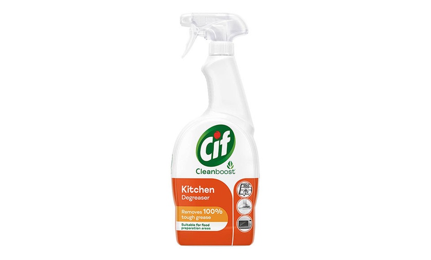 Image 2: CIF 700ml Kitchen Spray + Splesh 18 Roll Mango and Passion fruit Towel