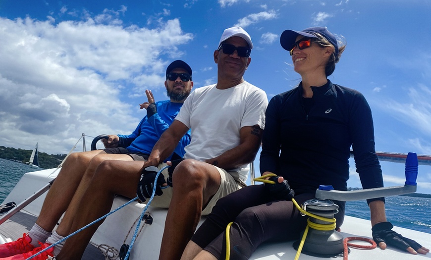 Image 2: 3-Hour Intro to Sailing for 1 or 2 | Small Group Up to 4 or Private