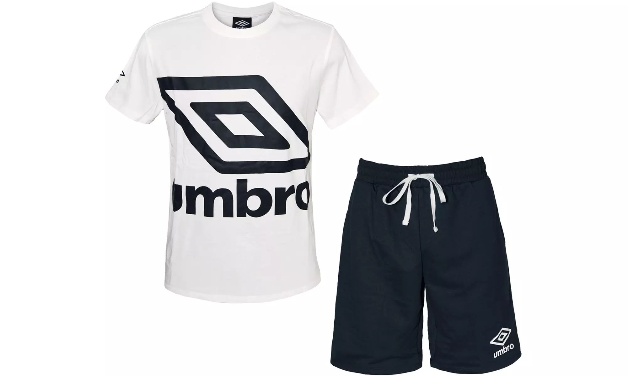 T-shirt e pantaloncini in cotone da uomo Umbro