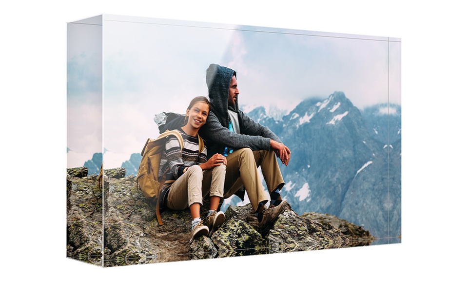 Recuerdos únicos: bloque de metacrilato con imagen personalizable