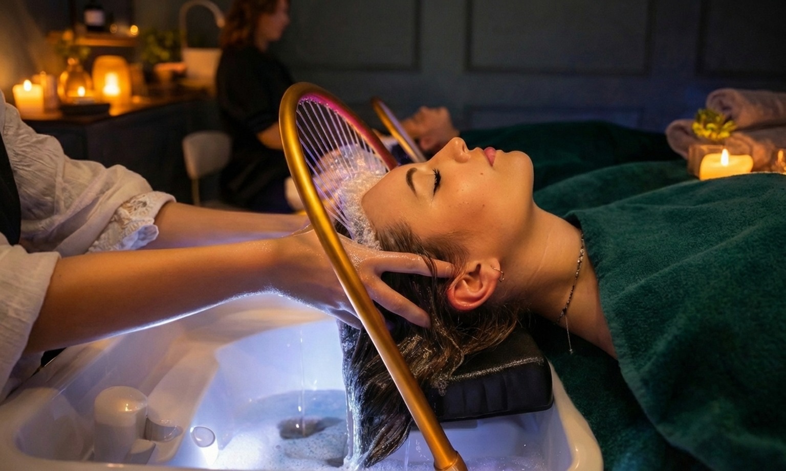 Head Spa 45 min ou 1h : soin cuir chevelu et massage relaxant