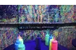Enjoy a Glow Paint Splatter Room with Your Group - Second Medium