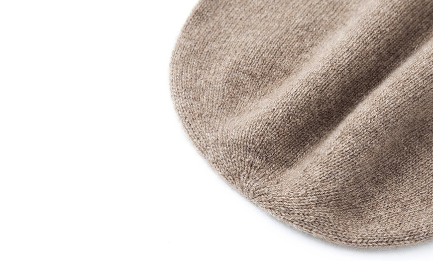 Image 8: Gorro de cachemir en diferentes colores