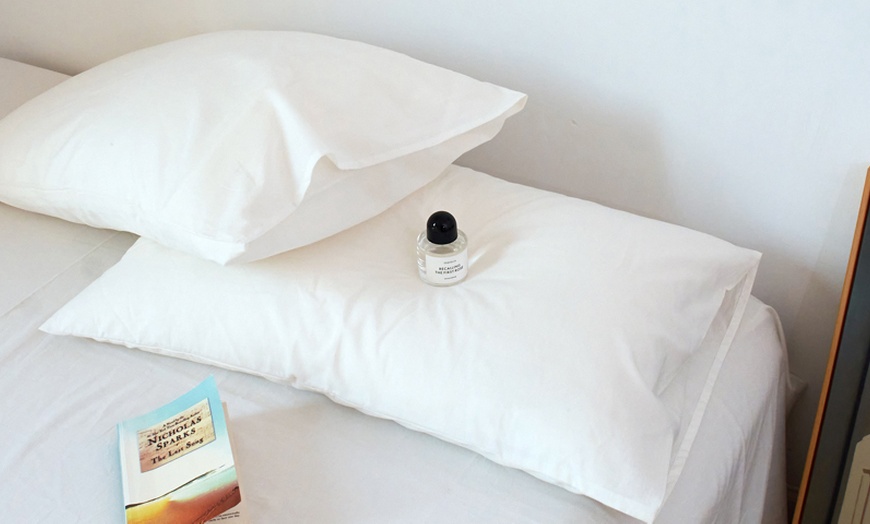 Image 56: Pure Cotton 2 Piece Pillowcase Set