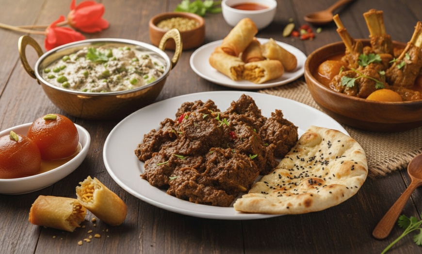 Image 5: Authentic Indian Dining Bundles for 2, 4, or 8 with Shared Courses