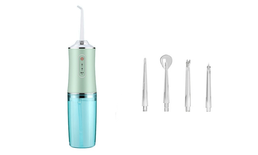 Image 6: 1x oder 2x Elektrische, kabellose Munddusche