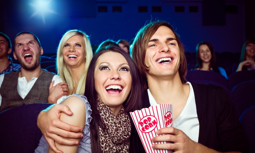 Image 2: Movie Ticket Packages w/ Popcorn & Drinks for 1 or 2 at Eagle Theater