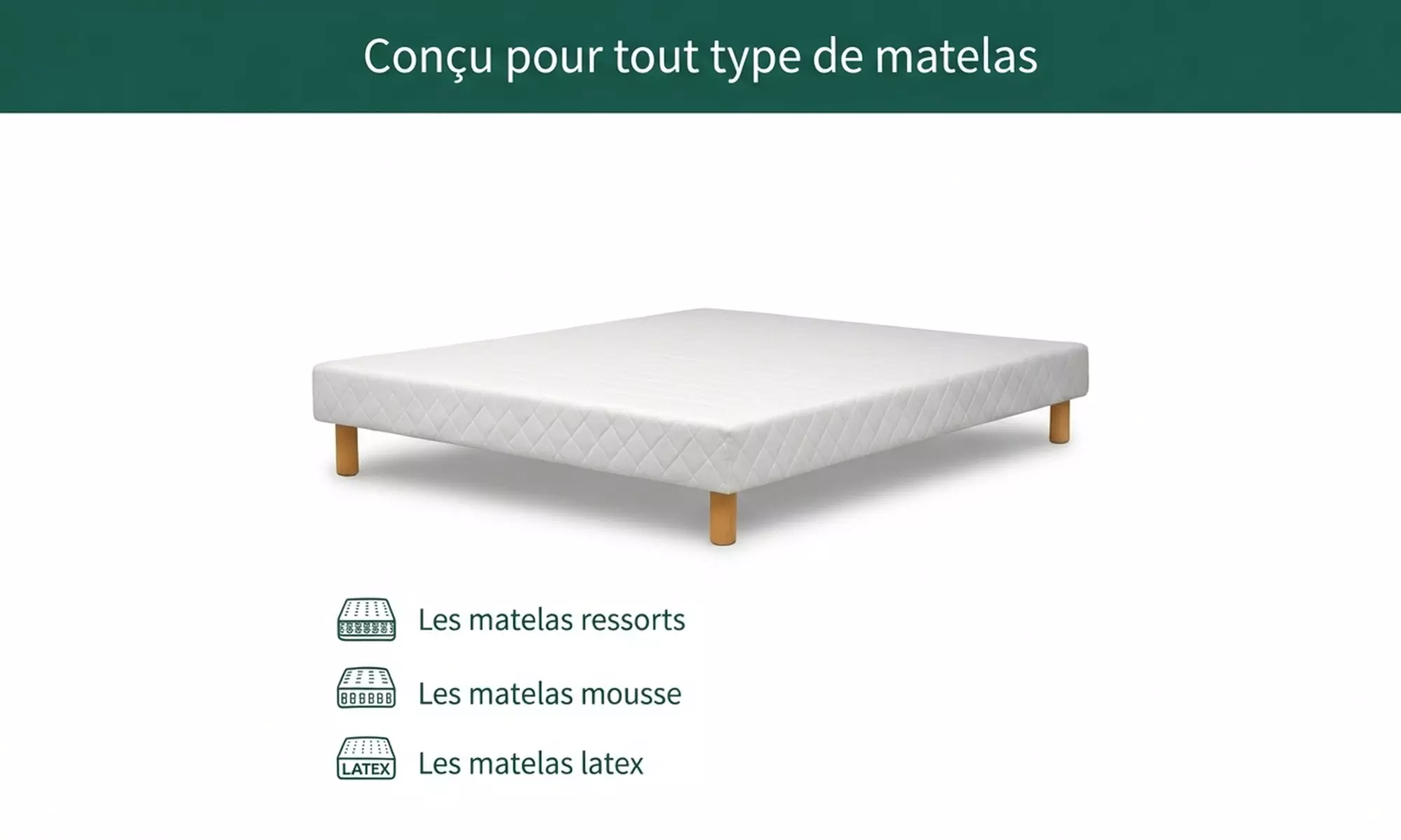 Sampur Polsterbettgestell mit schaumstoffgefüttertem Stoffbezug