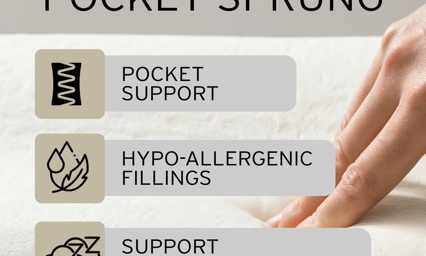 Image 4: Sareer Pocketo 1000 Pocket Sprung Mattress
