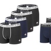Image 1: Lot de 4 boxers Serge Blanco en coton et élasthanne
