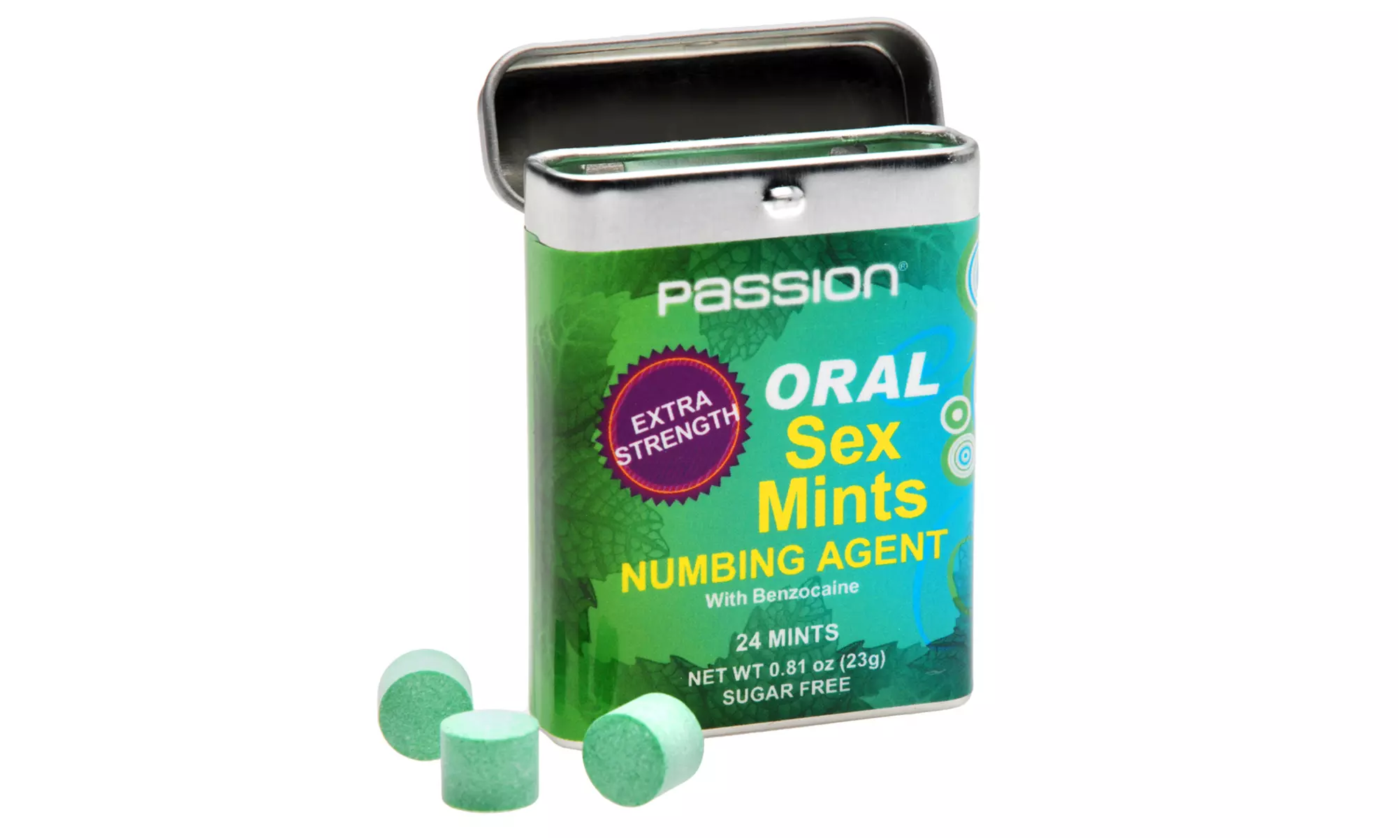 Deep Throat Oral Sex Mints with Numbing Agent (24-Count) - Primary Image