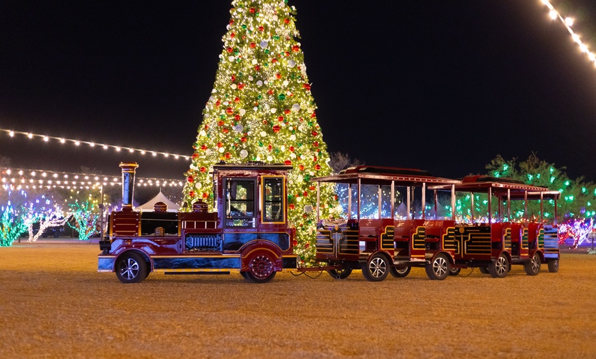Image 9: Desert Farm Lights - Holiday Festival Admission for Two