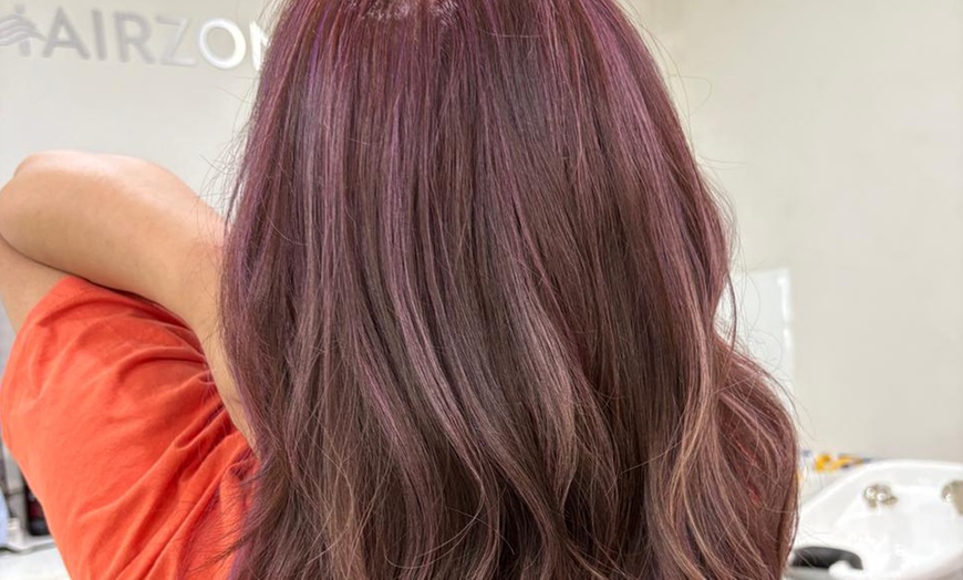 Image 1: Haircut + Hair Treatment with Optional Half Head Foil