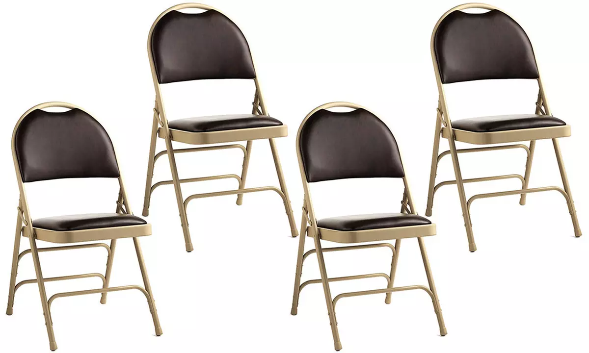 Samsonite Comfort Series Folding Chairs (4-Pack) - Primary Image