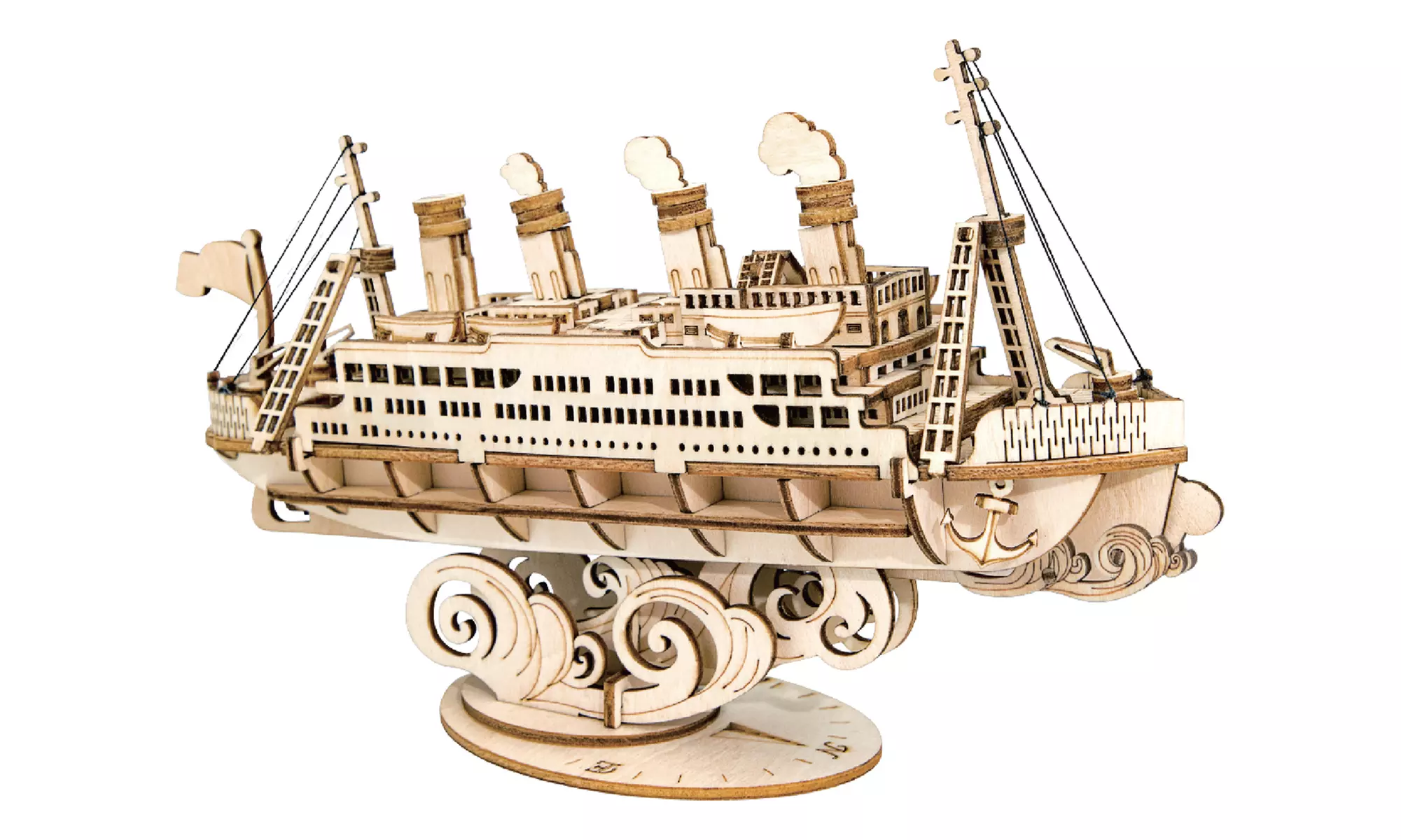 DIY 3D Wooden Puzzle -Transportation/Music/Carnival Rides and more!