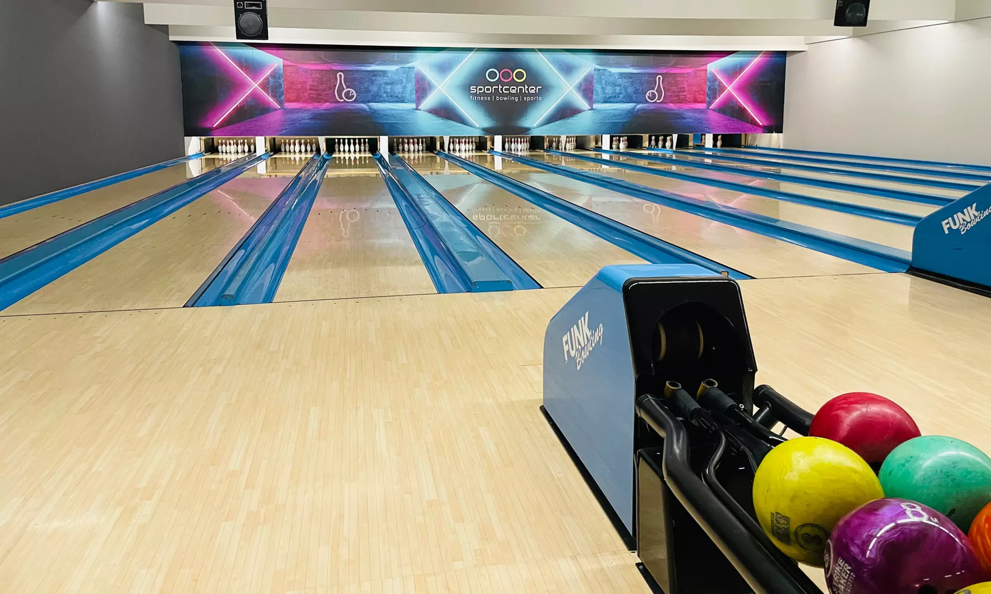 2 Std. Bowling für bis zu 6 Personen inkl. Leihschuhen